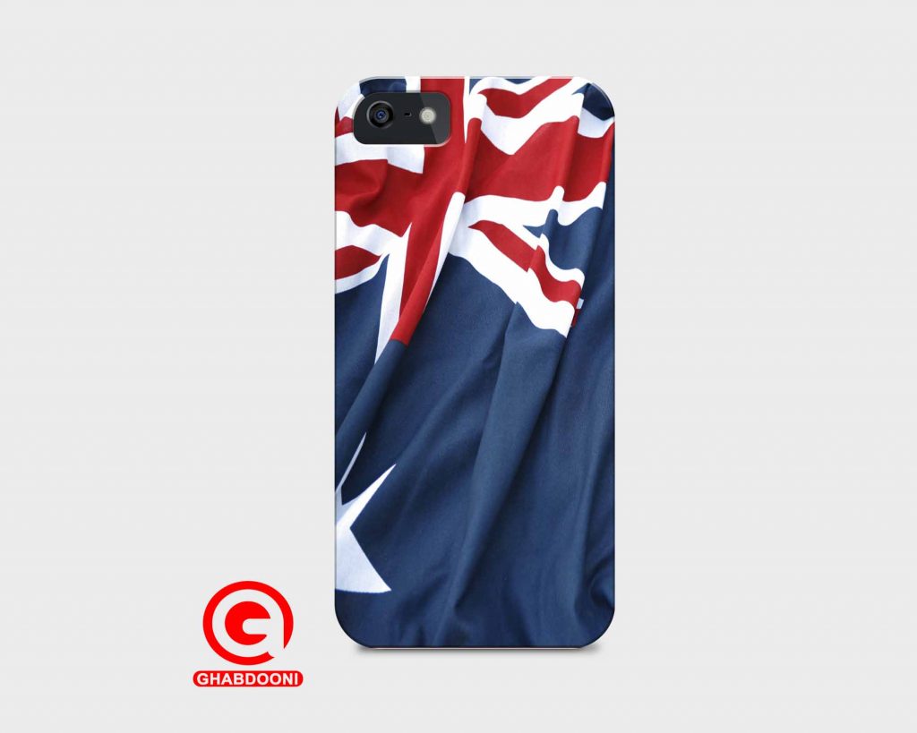 قاب موبایل با طرح پرچم استرالیا