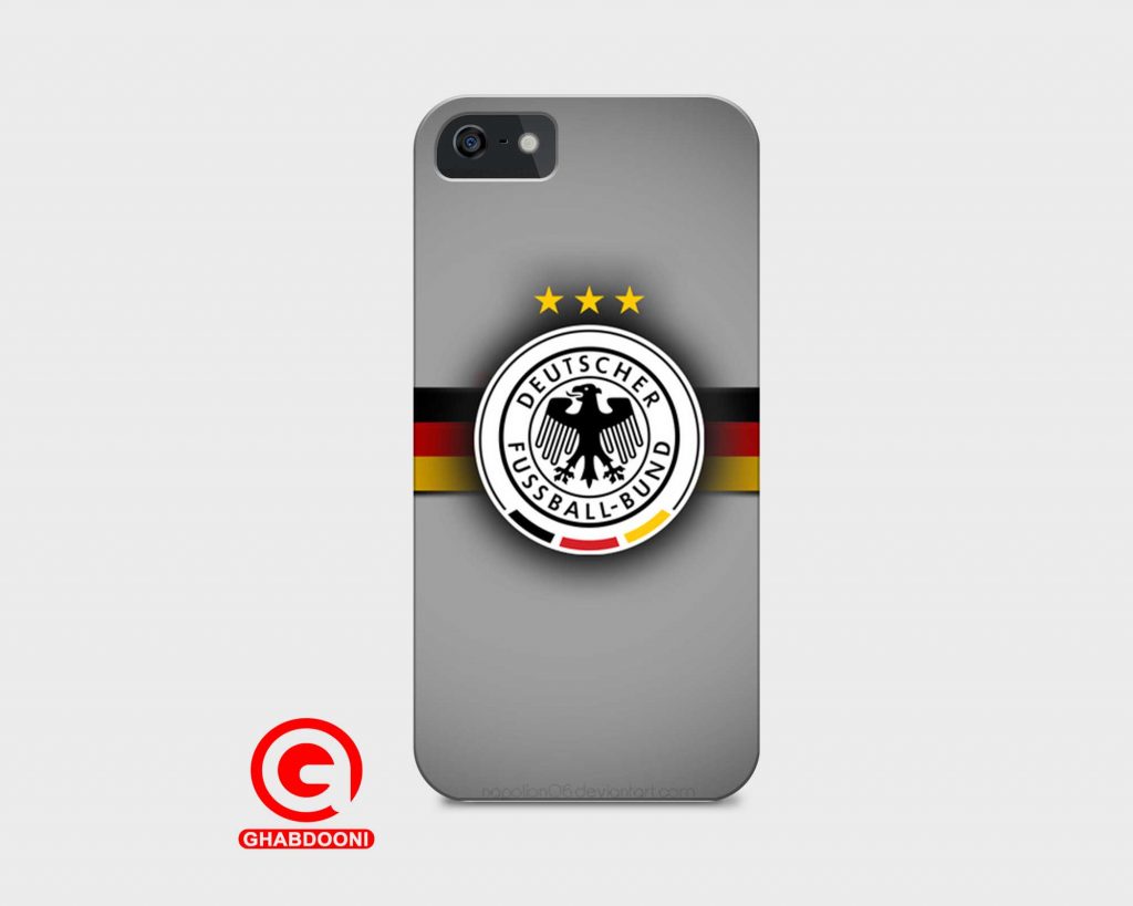 قاب موبایل با طرح پرچم آلمان 